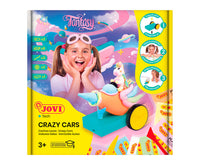 Ustvarjalni set za modeliranje JOVI Tech Crazy Cars Fantazija 14 kosov