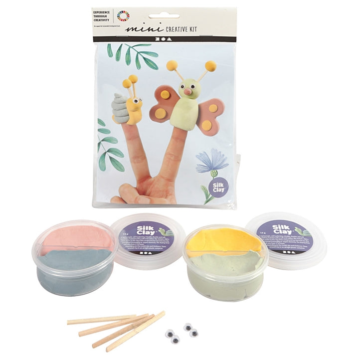 Ustvarjalni set za otroke Finger dolls