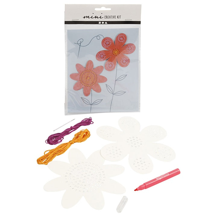 Ustvarjalni set za otroke Flowers