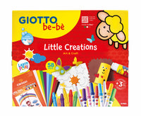 Ustvarjalni set za otroke GIOTTO be-bè Little Creations 58 kosov