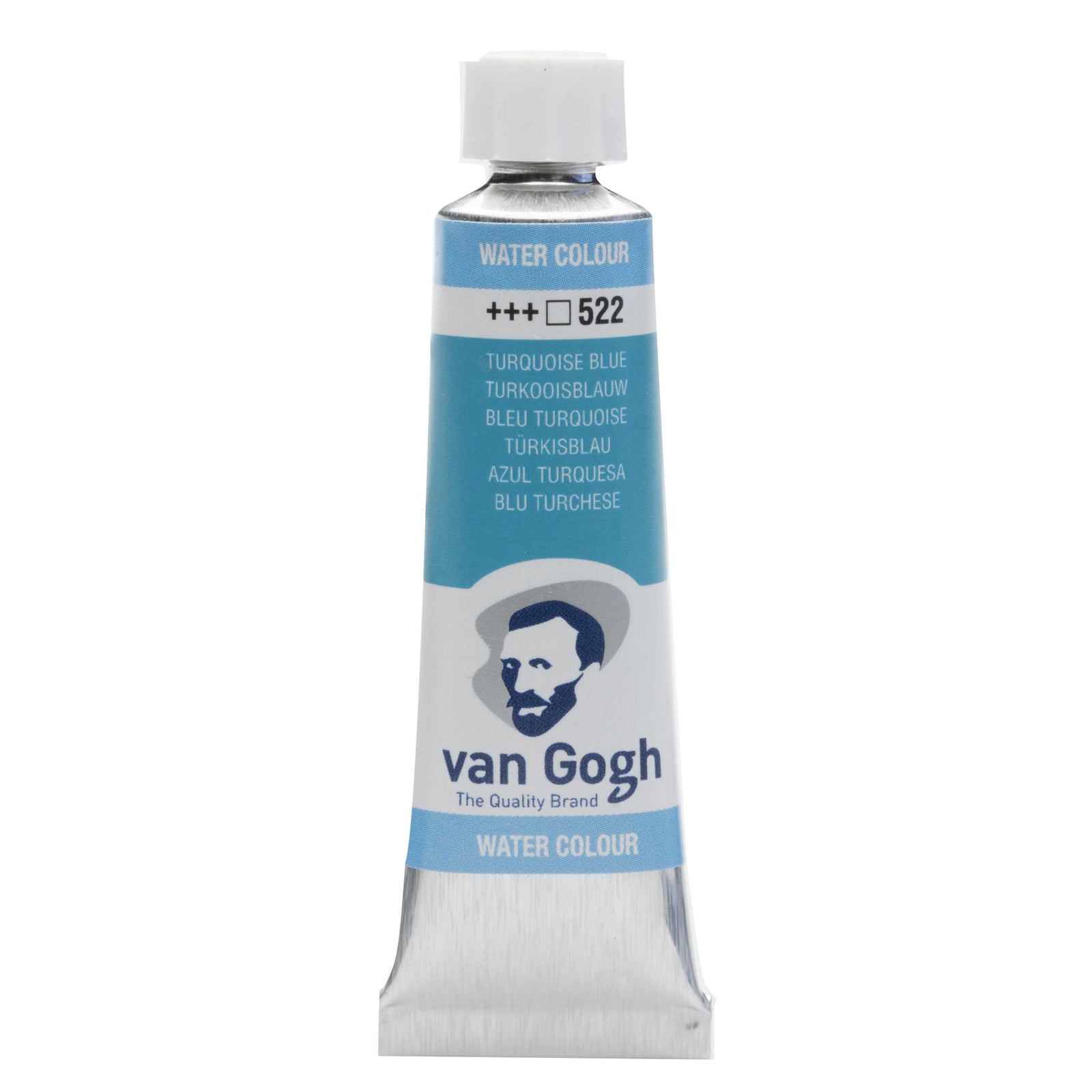 Akvarelna barva ROYAL TALENS Van Gogh 10 ml – Turkizno modra