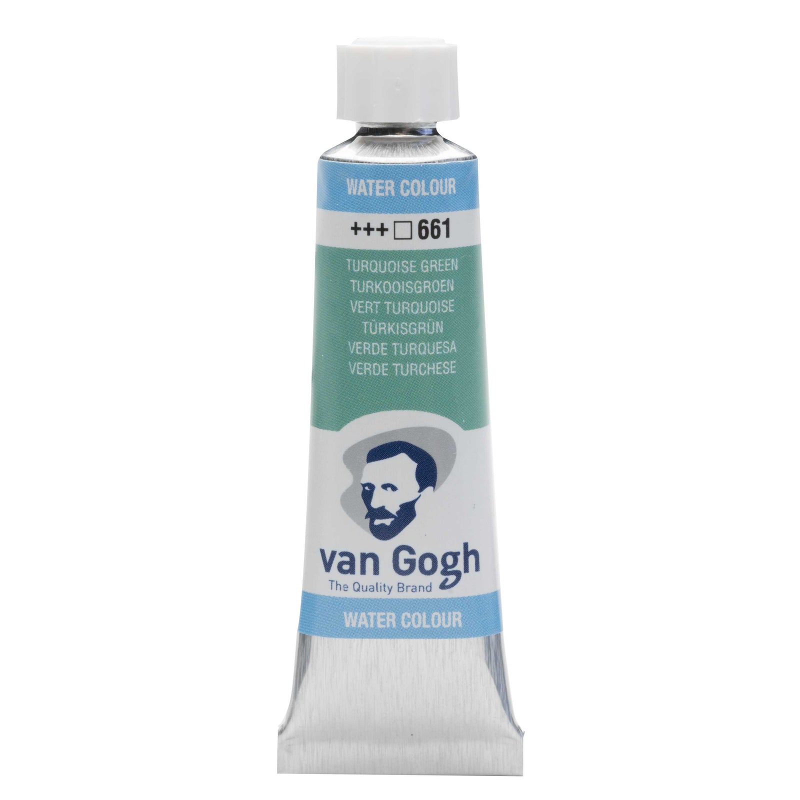 Akvarelna barva ROYAL TALENS Van Gogh 10 ml – Turkizno zelena