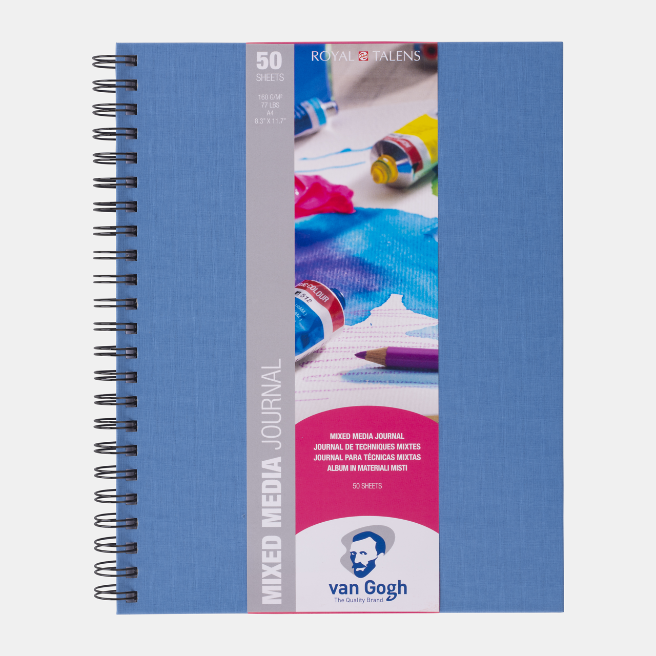 ROYAL TALENS Van Gogh Mix Media blok 160 g/m² 50 listov A4 lepljen