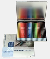 ROYAL TALENS Van Gogh set barvnih akvarelnih svinčnikov 24 kosov