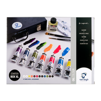 Set oljnih barv ROYAL TALENS Van Gogh začetni komplet XL 12 x 40 ml + pribor