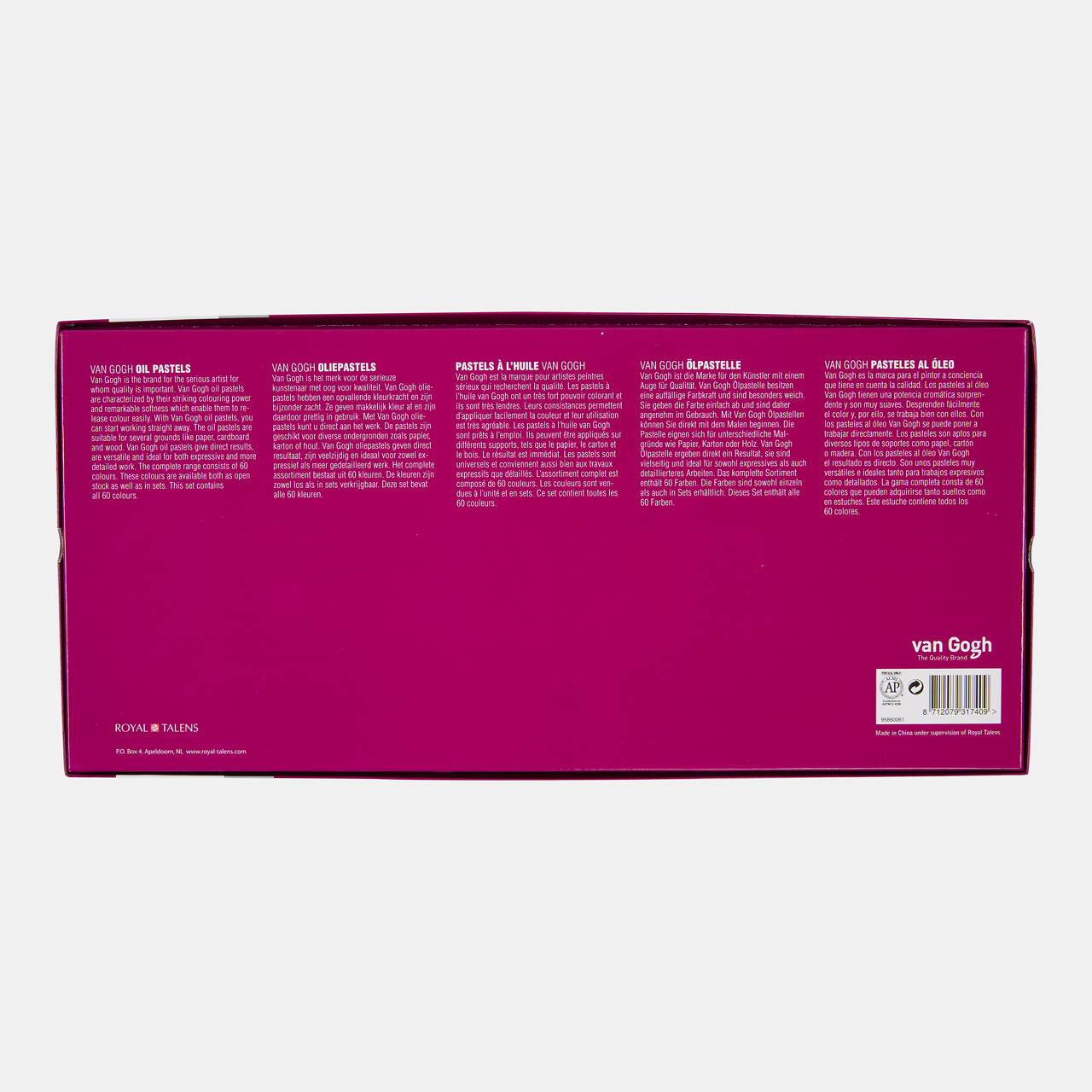 ROYAL TALENS Van Gogh set oljnih pastelov 60 kosov