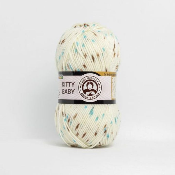 Volna za otroke Madame Tricote Paris Kitty Baby 100 g | izberite barvo