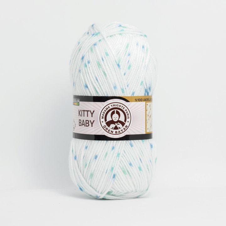 Volna za otroke Madame Tricote Paris Kitty Baby 100 g | izberite barvo – pogled 2