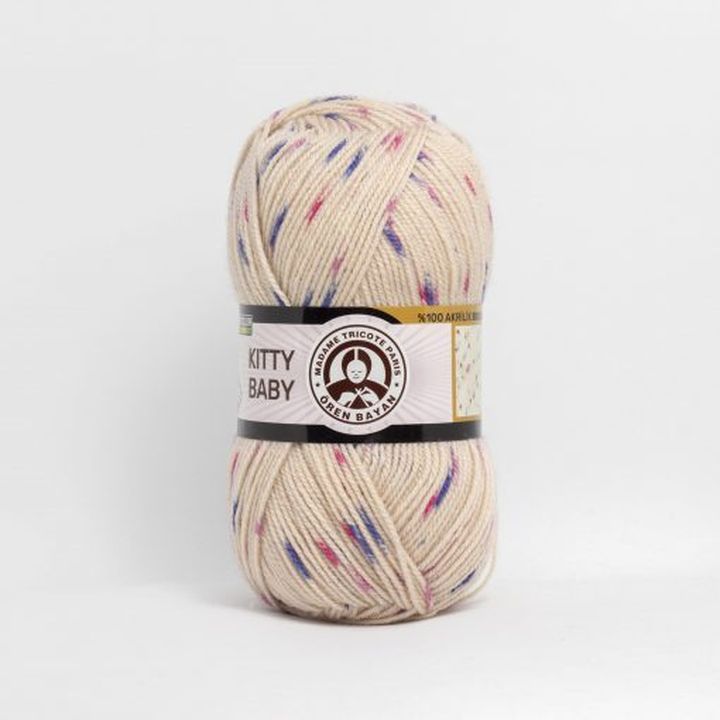 Volna za otroke Madame Tricote Paris Kitty Baby 100 g | izberite barvo – pogled 7