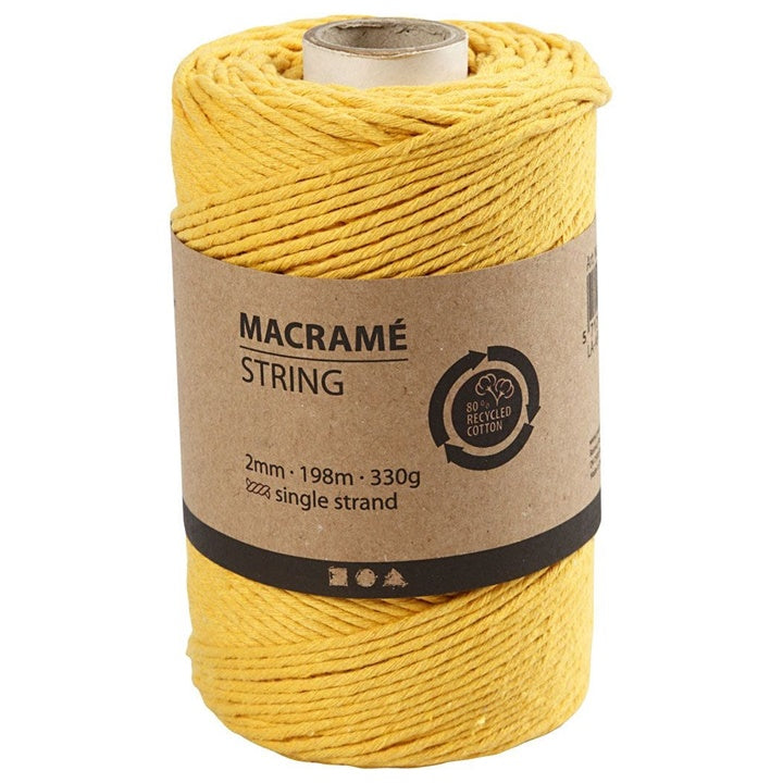 Vrvica za makrame 2 mm x 198 m | različne barve – pogled 3