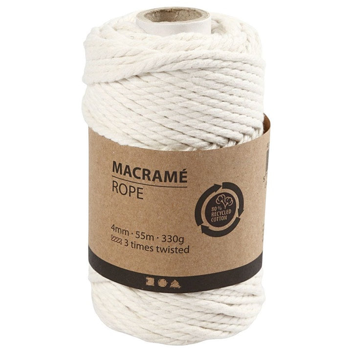 Vrvica za makrame 4 mm x 55 m | različne barve – pogled 2