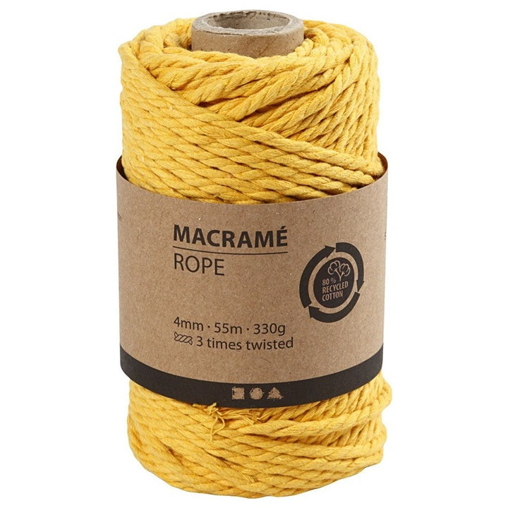 Vrvica za makrame 4 mm x 55 m | različne barve – pogled 4