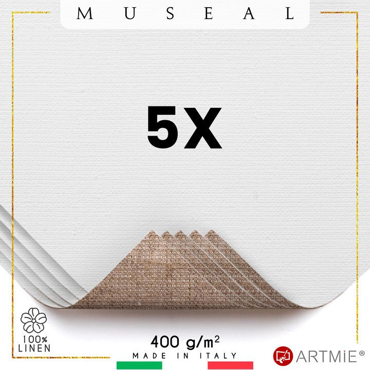 Vzorci slikarskega platna ARTMIE MUSEAL - 5 kosov | različne dimenzije – pogled 2