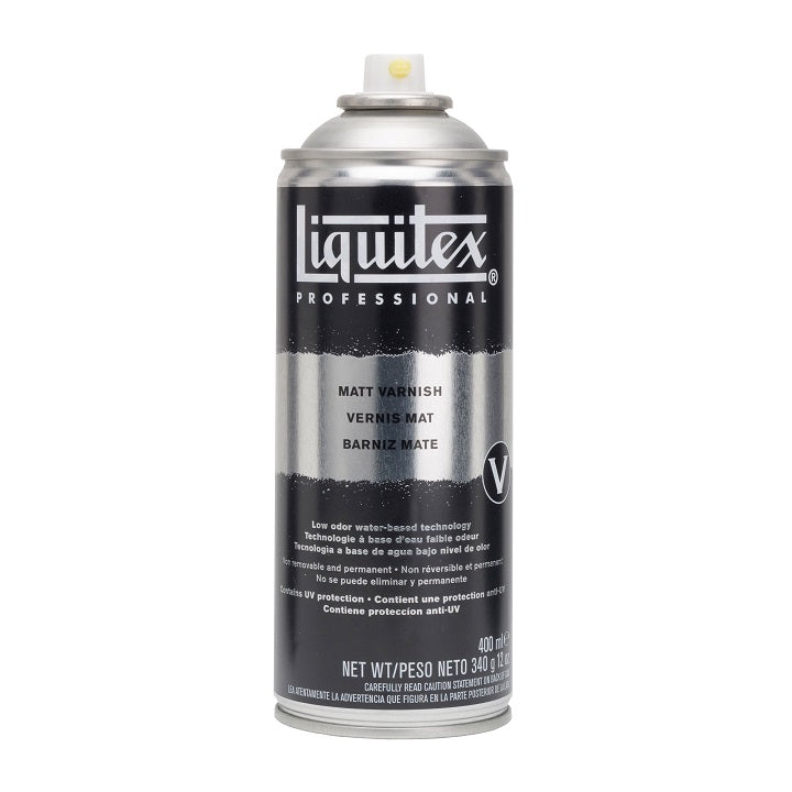 Zaključni lak v spreju mat Liquitex 400 ml