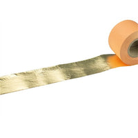 Zlate kovinske rezine v zvitku 2,5 cm x 50 m – pogled 6