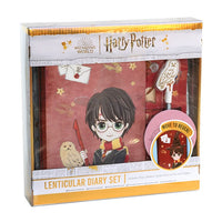 Zvezek Harry Potter - komplet s pripomočki 4 kosi