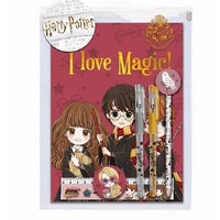 Zvezek Harry Potter - komplet s pripomočki 6 kosov