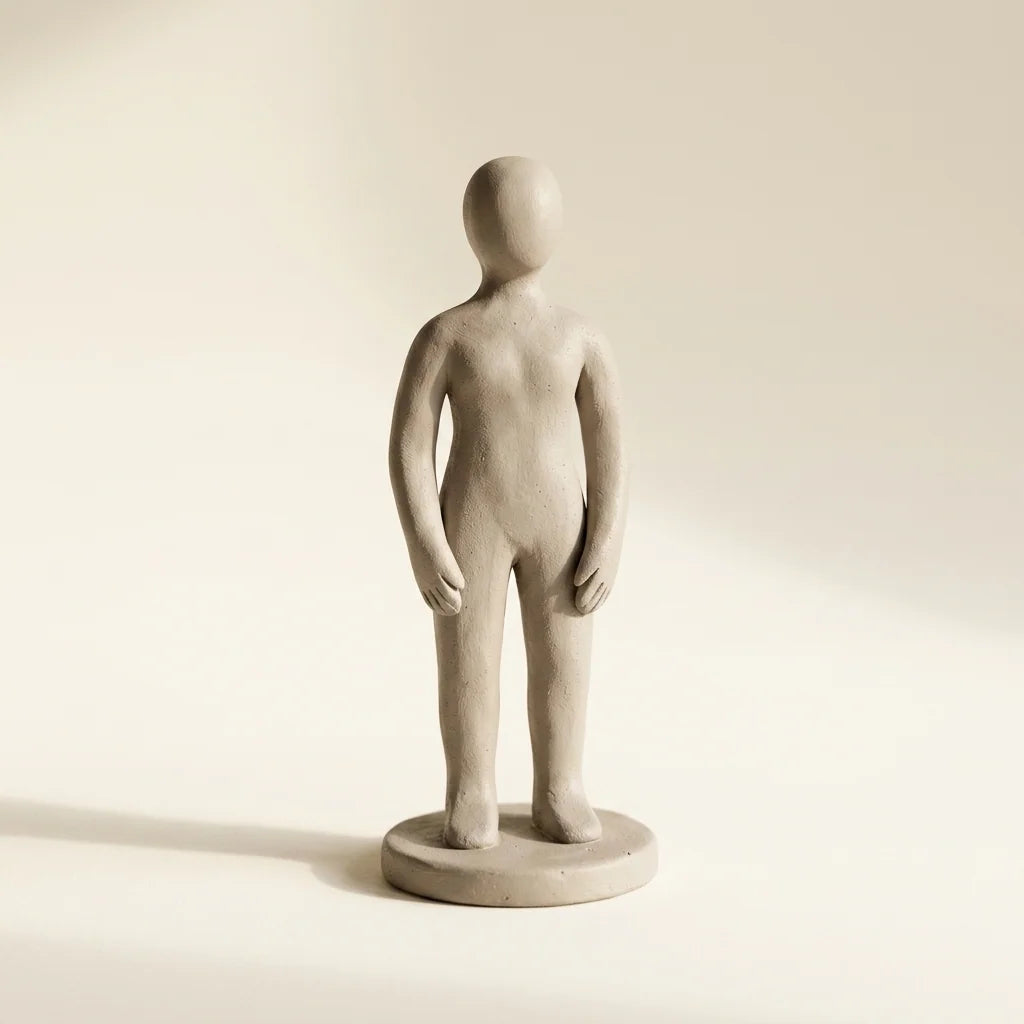 Ročno modelirana figurica iz mase Clay with me