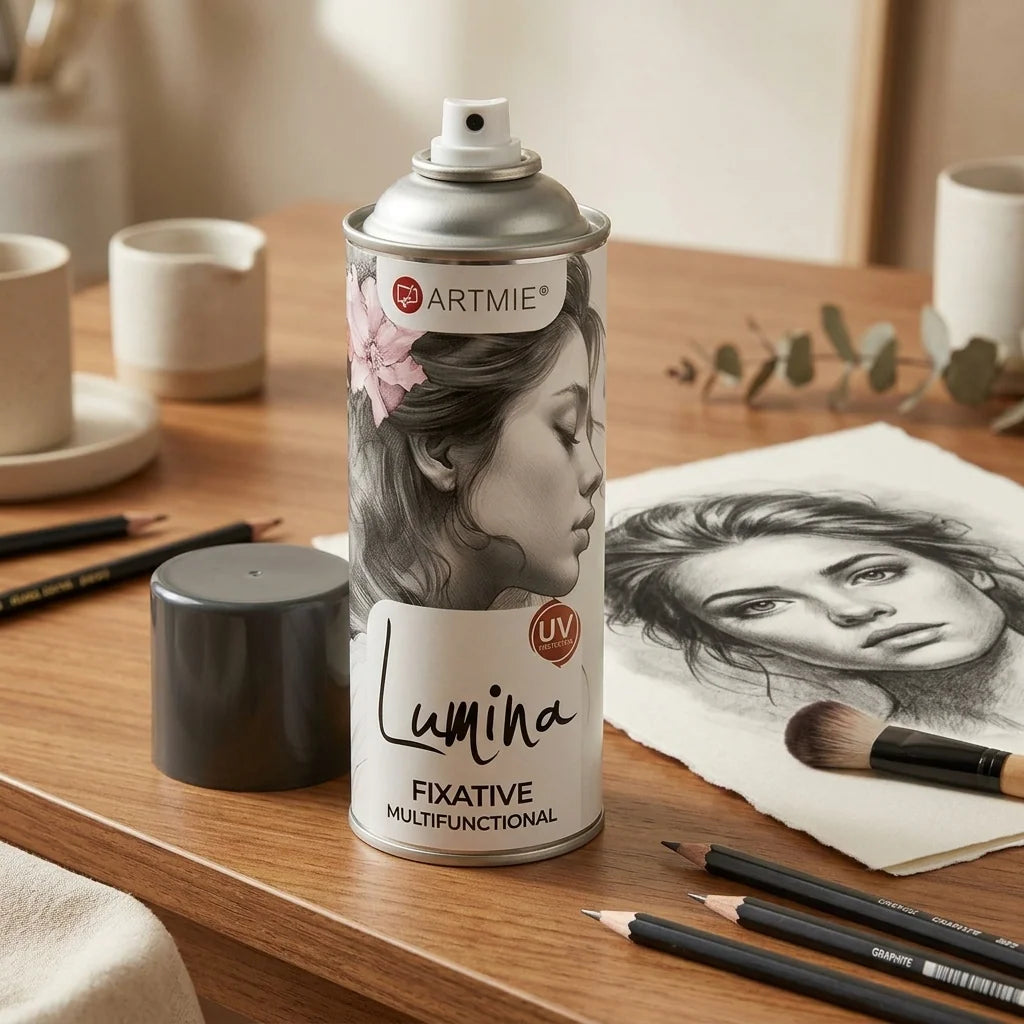 Fiksativ v spreju ARTMIE Lumina 400 ml — ključni parametri