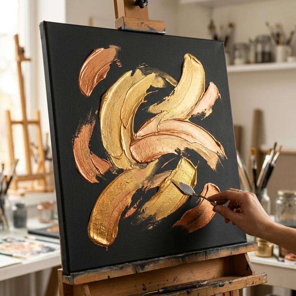 Metalik akrilni poudarki El Greco