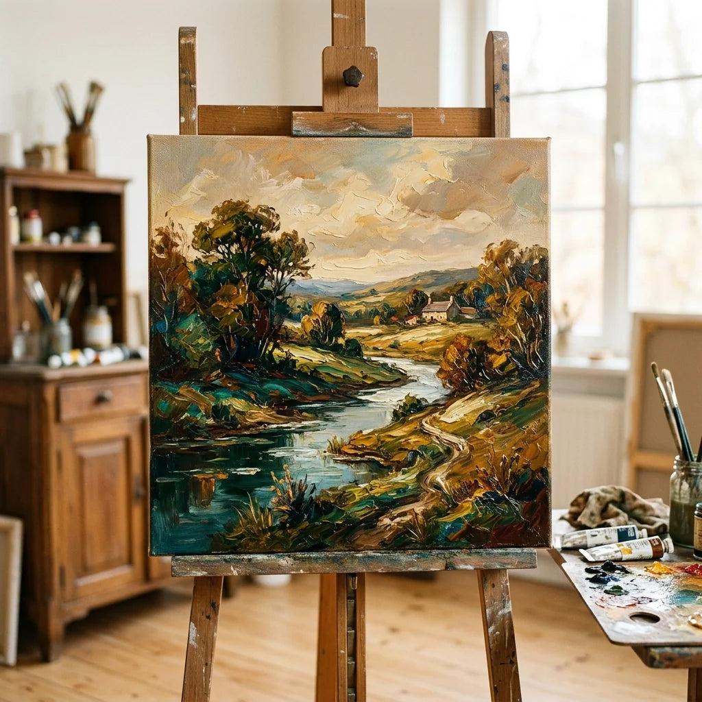 Oljna slika El Greco na platnu