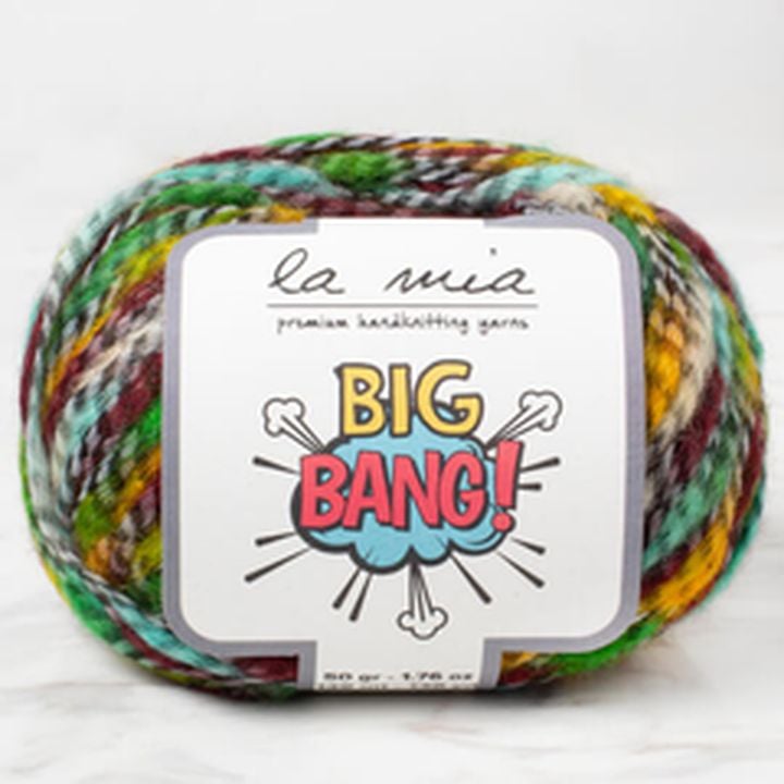 Preja za pletenje La Mia Big Bang 50 g | izberite odtenek