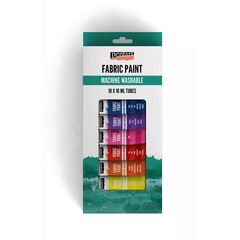 Pentart Komplet barv za tekstil 10x16 ml